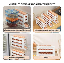 Cargar imagen en el visor de la galería, Organizador y Dispensador Automático de Huevos 🥚 30 Unidades🥚✅
