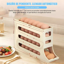 Cargar imagen en el visor de la galería, Organizador y Dispensador Automático de Huevos 🥚 30 Unidades🥚✅
