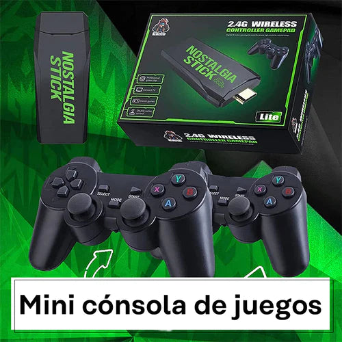 Consola Mini Retro Games 🕹️ + 2 Controles 🎮